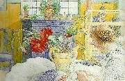 Carl Larsson somnad Spain oil painting artist